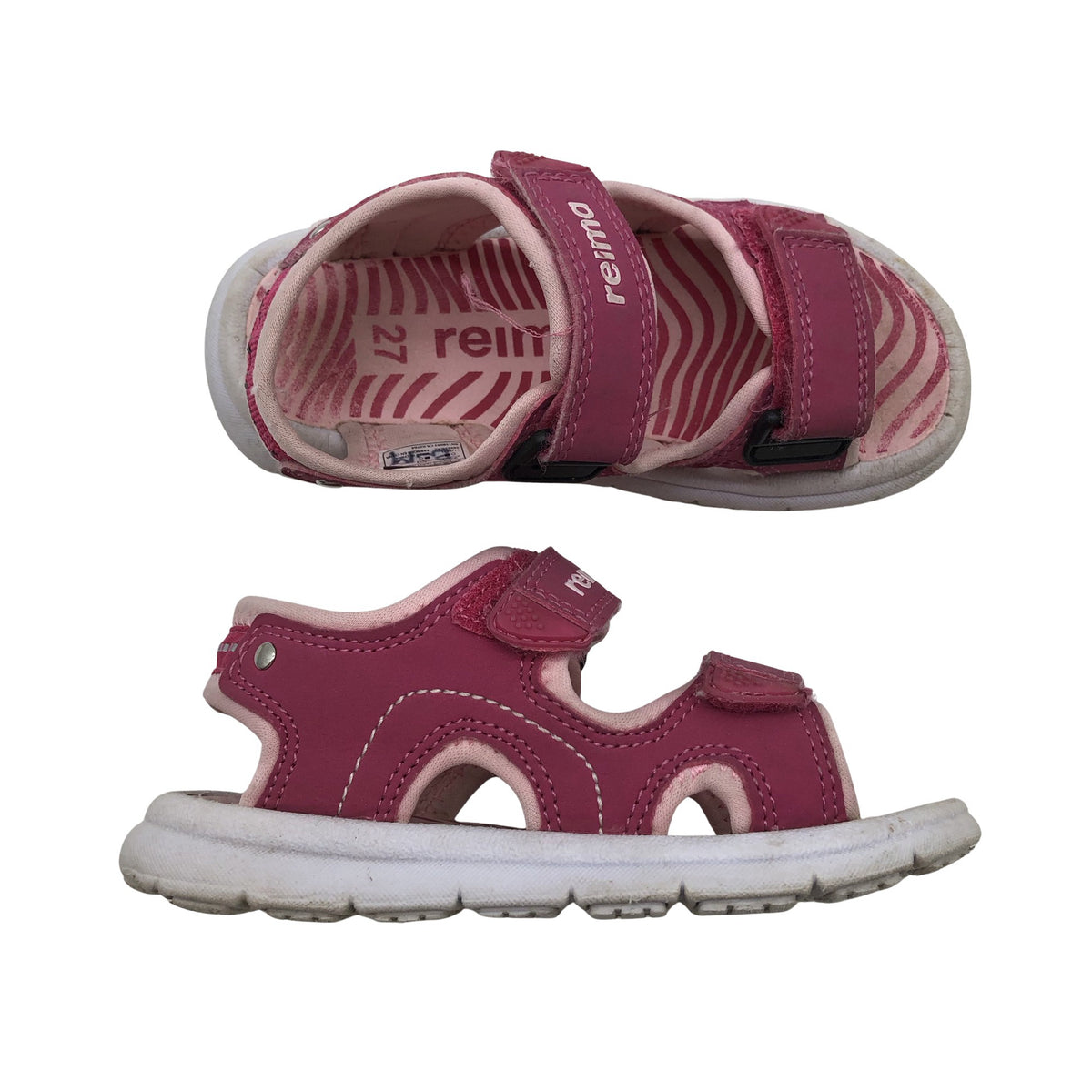 Unisex Reima - Rihmikud, suurus 27 - Heleroosa (1)