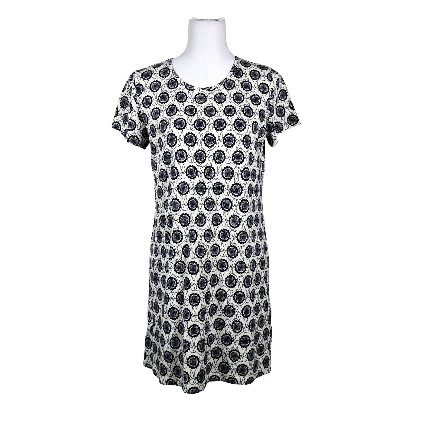 Unisex Nanso - Trikotaažist kleit, suurus 38 - Looduslik valge (1)