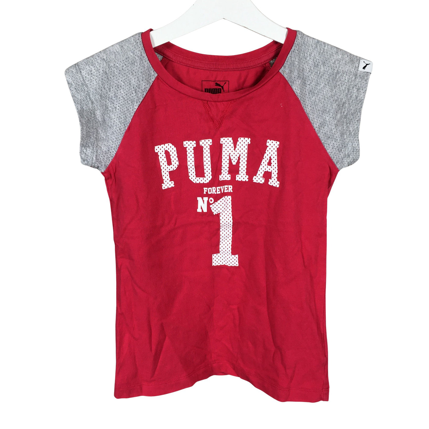 Unisex Puma - T-särk, suurus 134 - 140 - Punane (1)