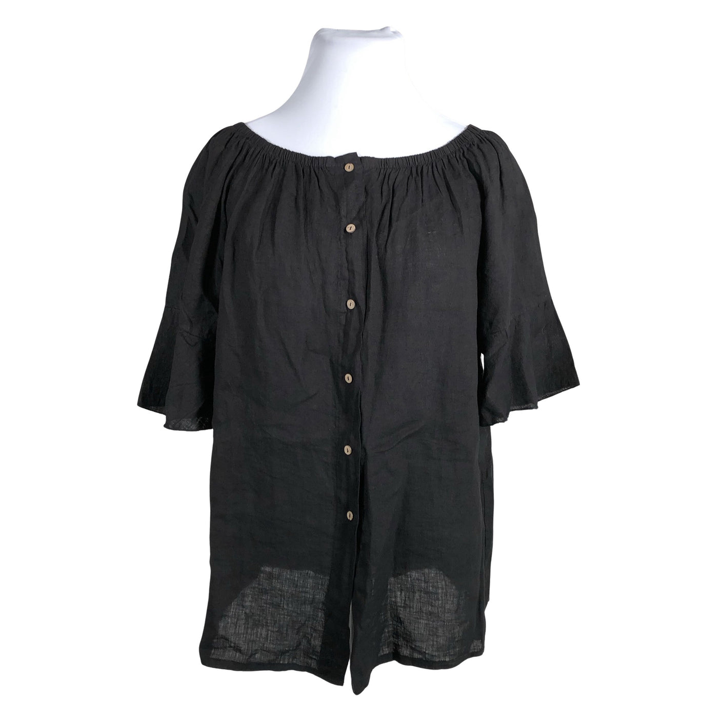 Unisex Bohemiana - Pluus, suurus 42 - Must (1)