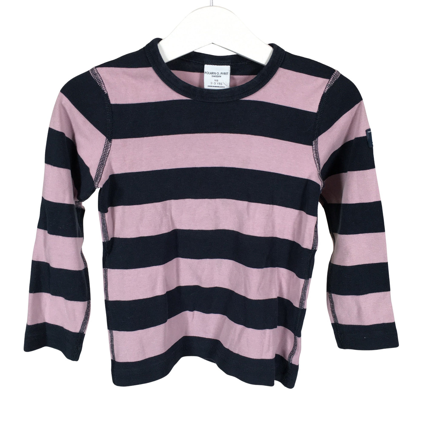 Unisex Polarn O. Pyret - Trikotaažist pluus, suurus 92 - 98 - Sinine (1)