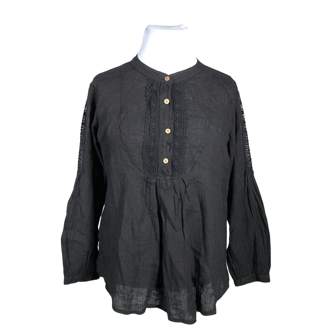 Unisex Bohemiana - Pluus, suurus 42 - Must (1)