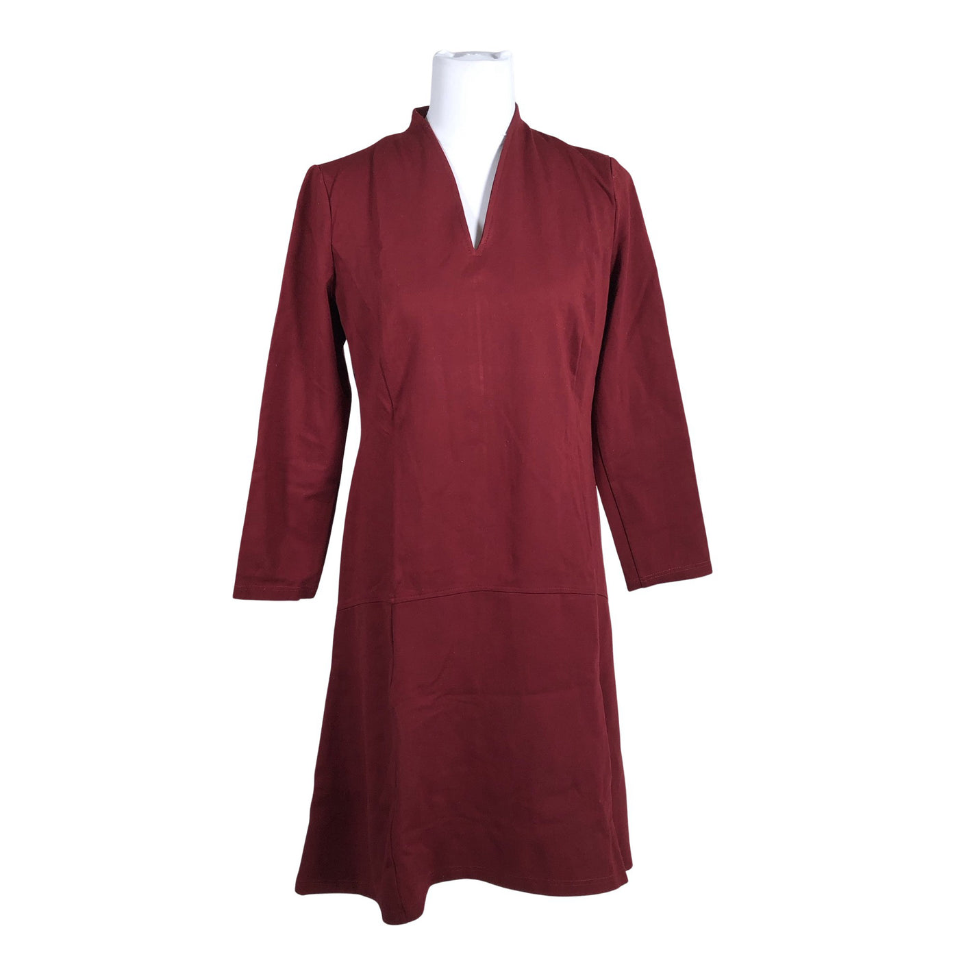 Unisex Voglia - Trikotaažist kleit, suurus 40 - Veinipunane (1)