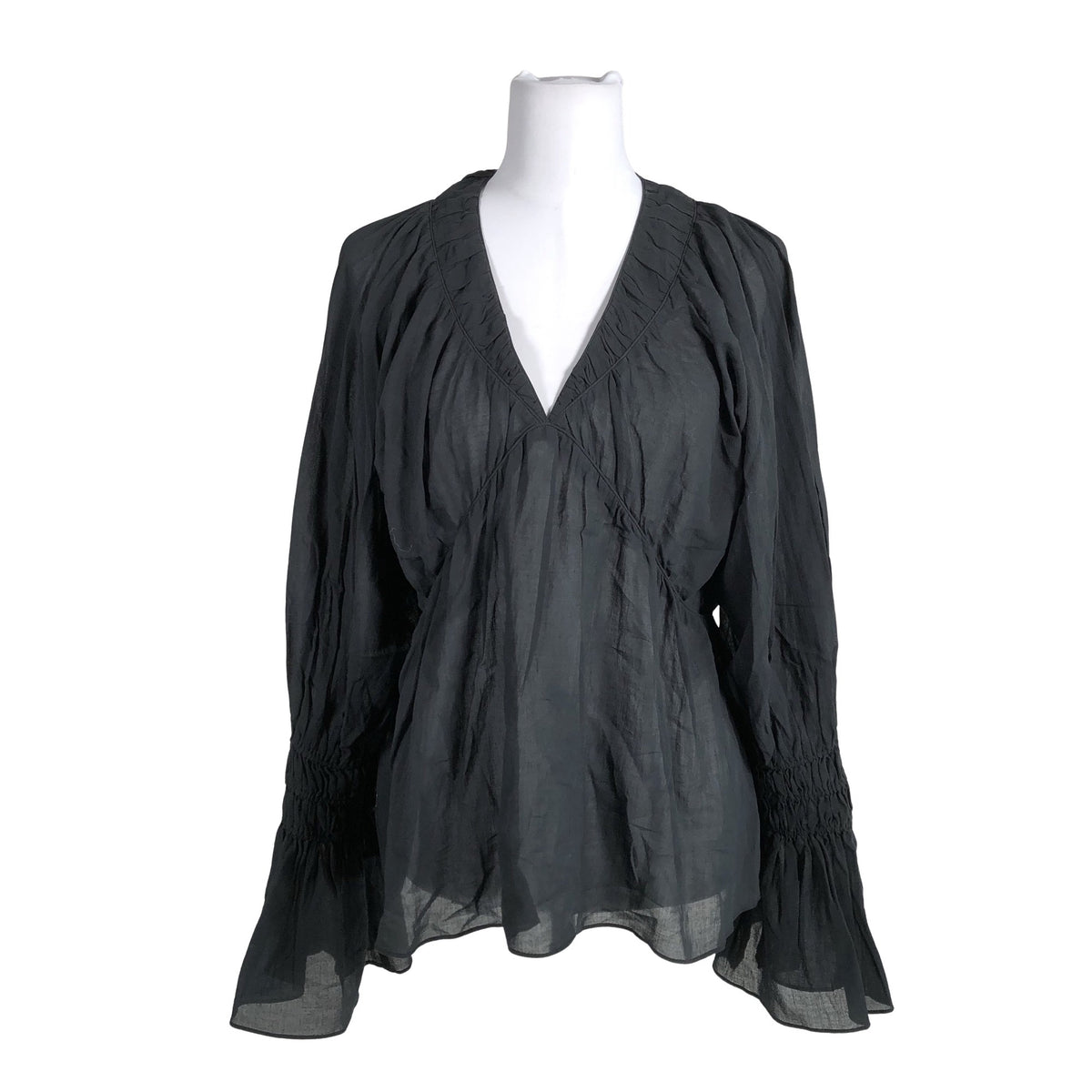Unisex by Malene Birger - Pluus, suurus 40 - Must (1)