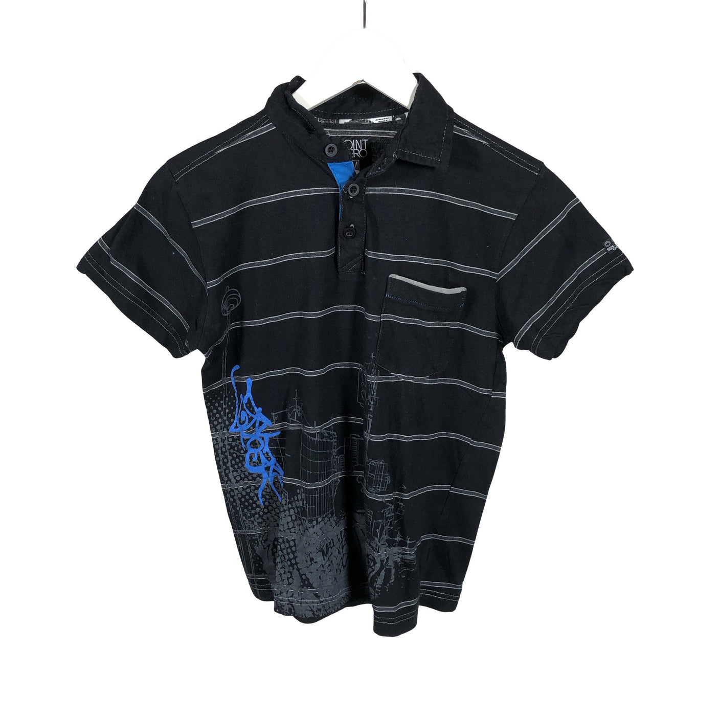 Unisex Point Zero - T-särk, suurus 152 - 158 - Must (1)