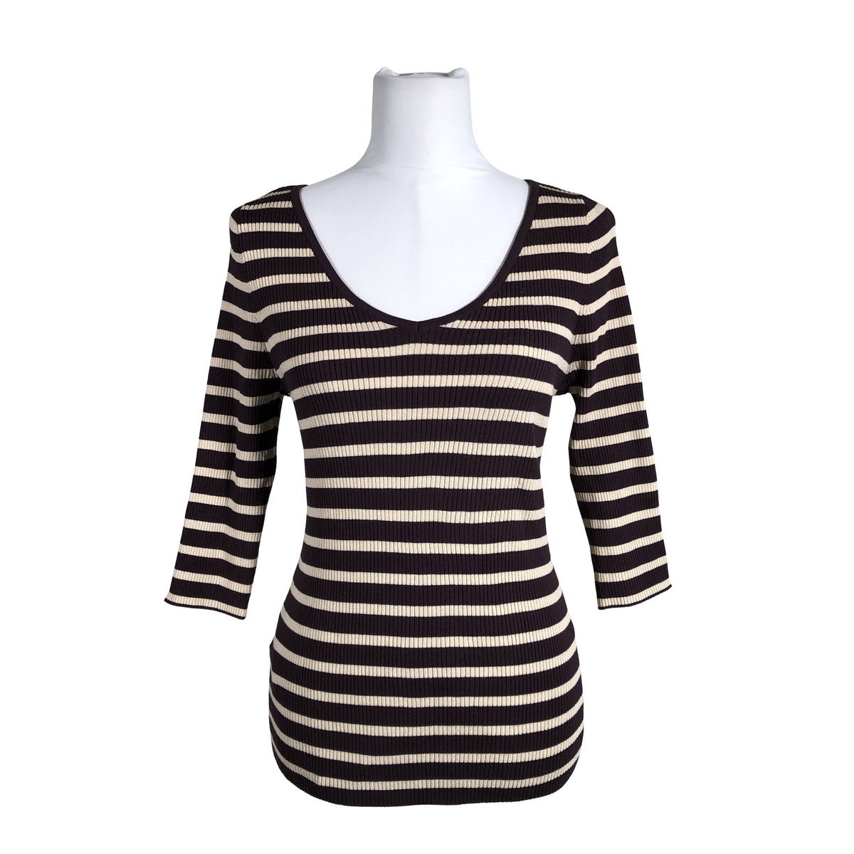 Unisex Grace & Mila - Trikotaažist pluus, suurus 40 - Pruun (1)