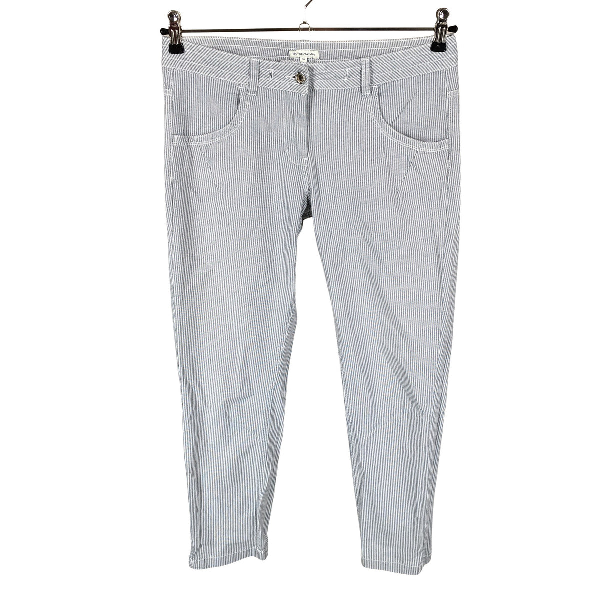 Unisex Tom Tailor - Mittevenivad püksid, suurus 36 - Helesinine (1)