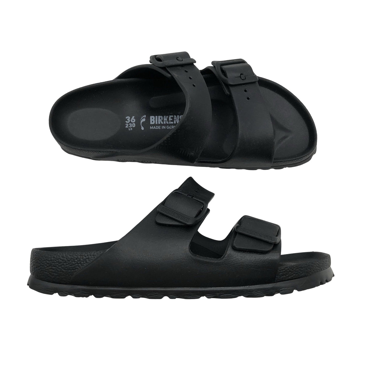 Unisex Birkenstock - Rihmikud, suurus 36 - Must (1)