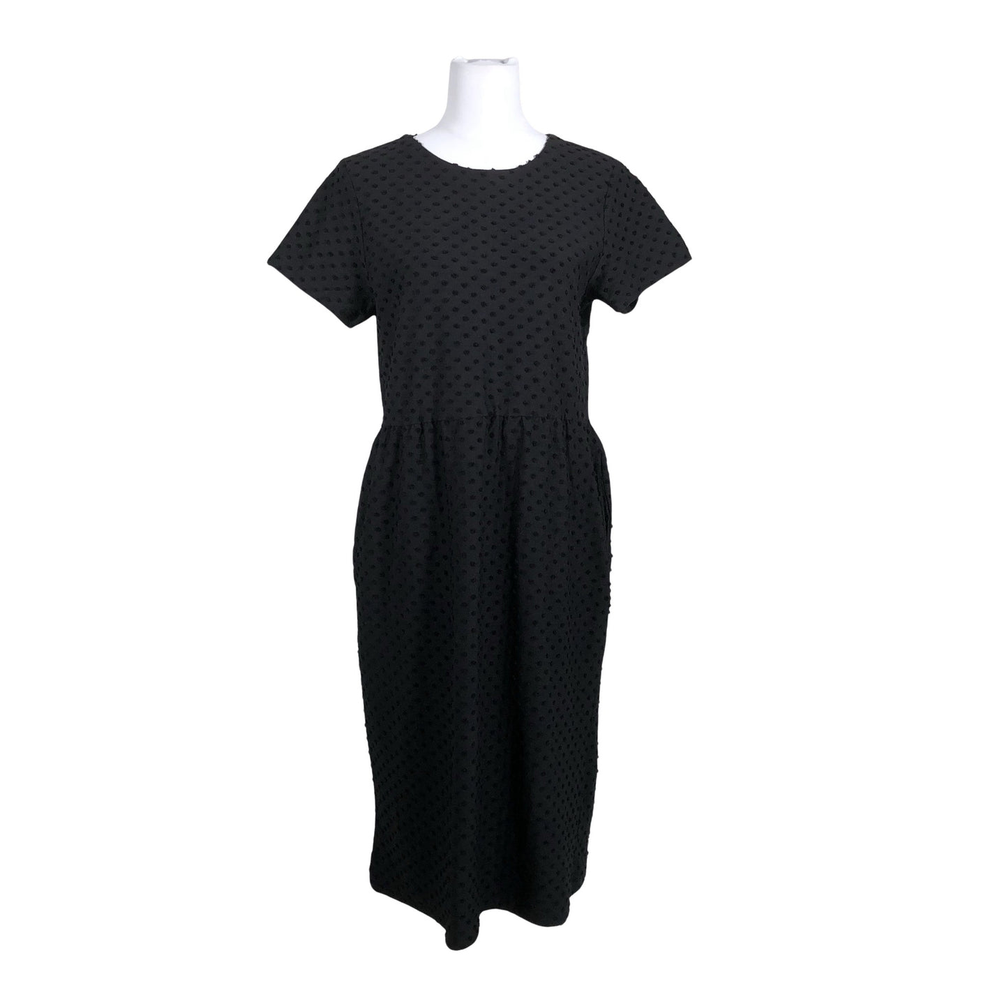 Unisex Aarrelabel - Trikotaažist kleit, suurus 40 - Must (1)
