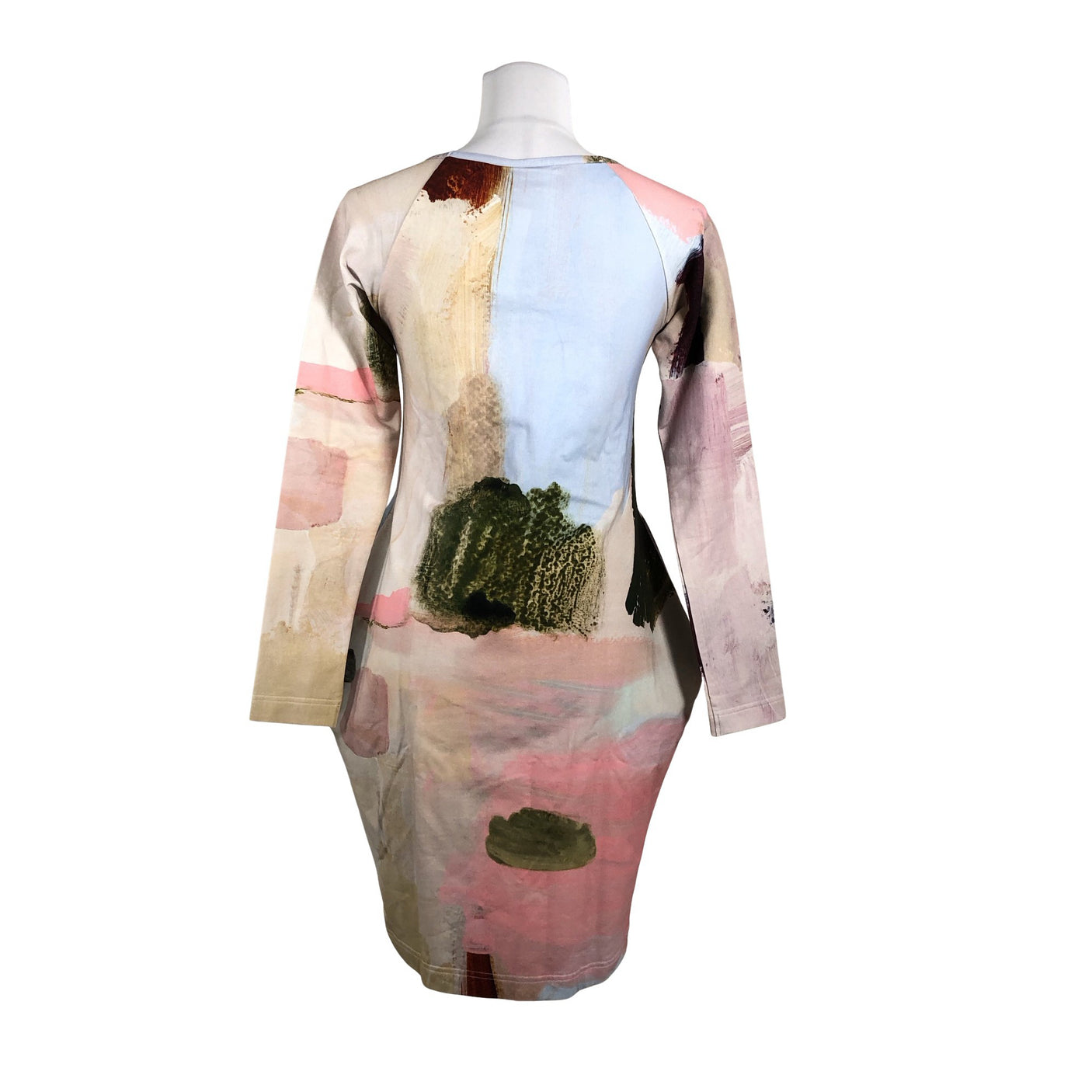Unisex Papu - Trikotaažist kleit, suurus 34 - Heleroosa (3)