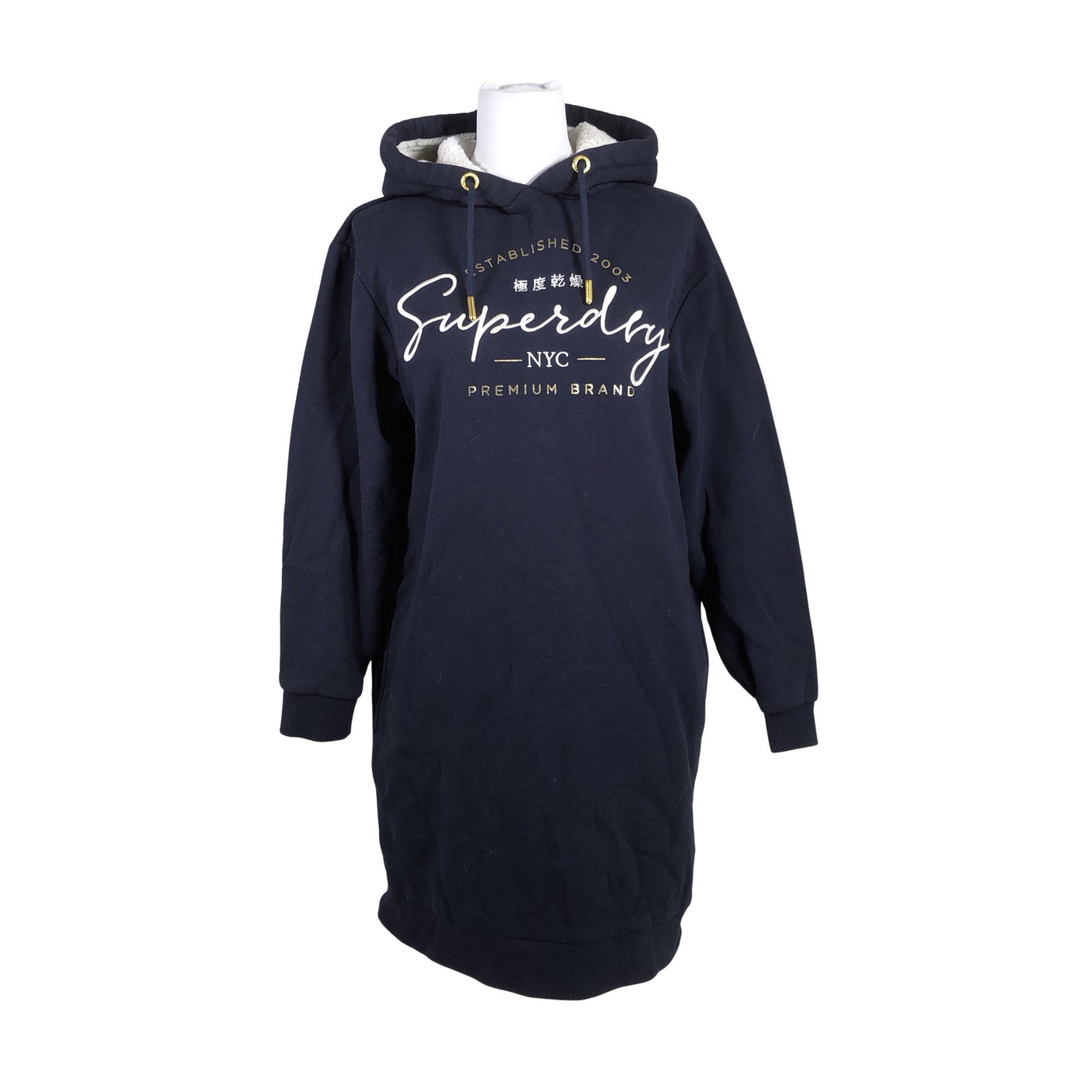 Unisex Superdry - Dressikangast kleit, suurus 40 - Sinine (1)