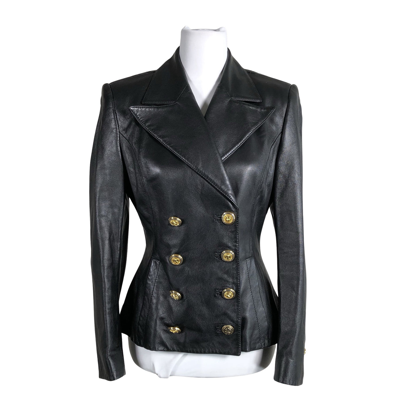 Unisex Versus Versace - Nahktagi, suurus 38 - Must (1)