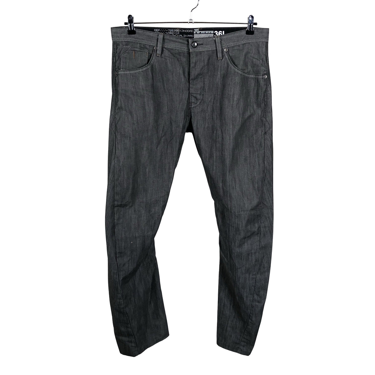 Unisex Next - Mittevenivad püksid, suurus W36 - Hall (1)