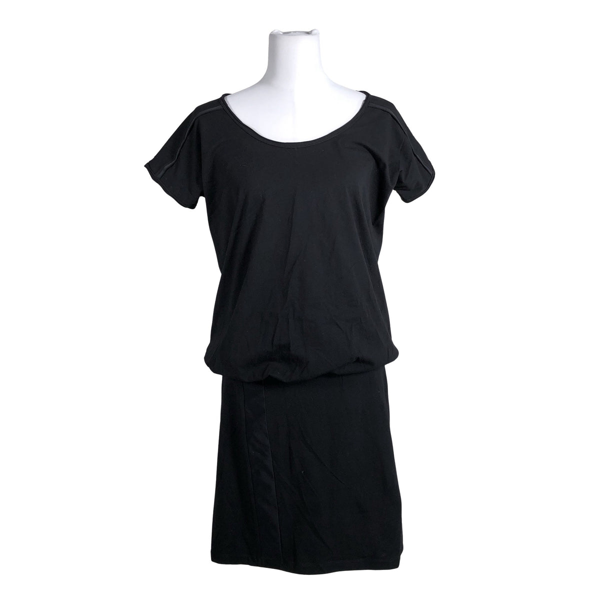 Unisex House of Lola - Trikotaažist kleit, suurus 38 - Must (1)