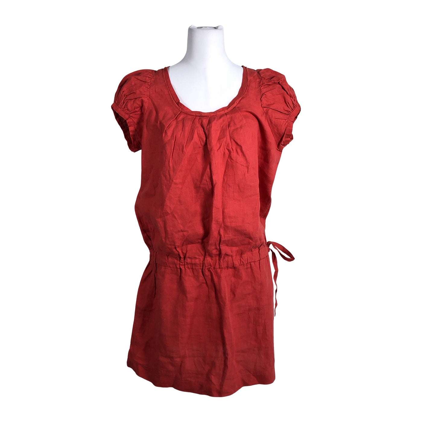 Unisex Benetton - Mitteveniv kleit, suurus 38 - Punane (1)
