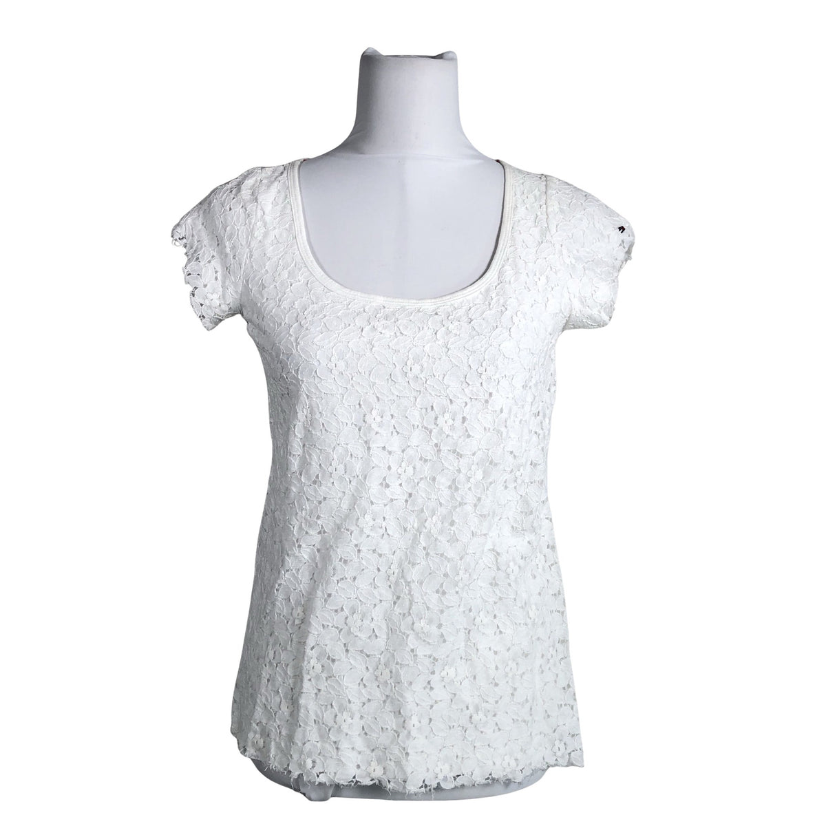 Unisex Tommy Hilfiger - Lühikeste käistega pluus, suurus 36 - Valge (1)