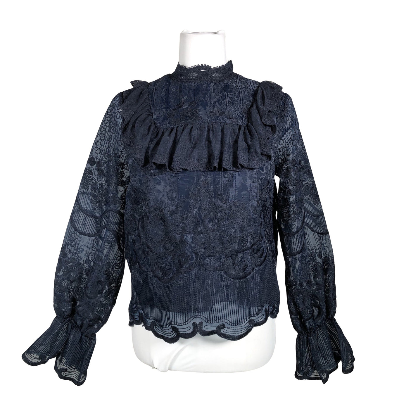 Unisex Y.A.S - Pluus, suurus 38 - Sinine (1)