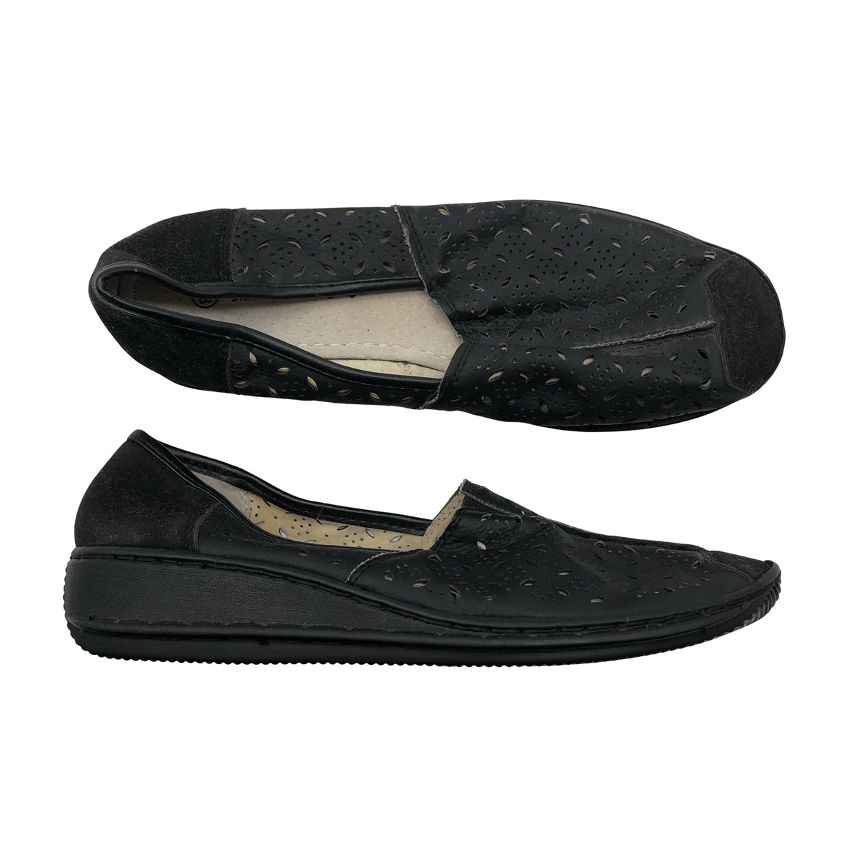 Unisex Mode Erika - Mokassiinid, suurus 38 - Must (1)