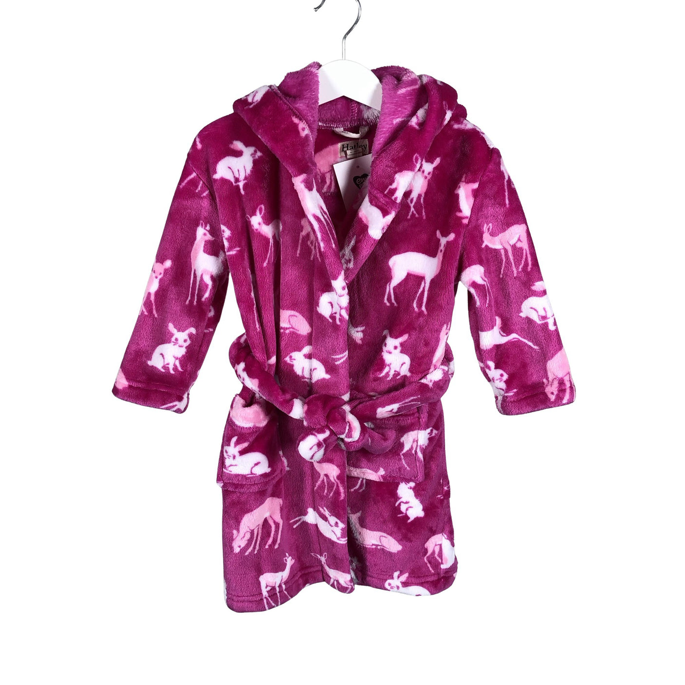 Unisex Hatley - Hommikumantel, suurus 122 - 128 - Roosa (1)