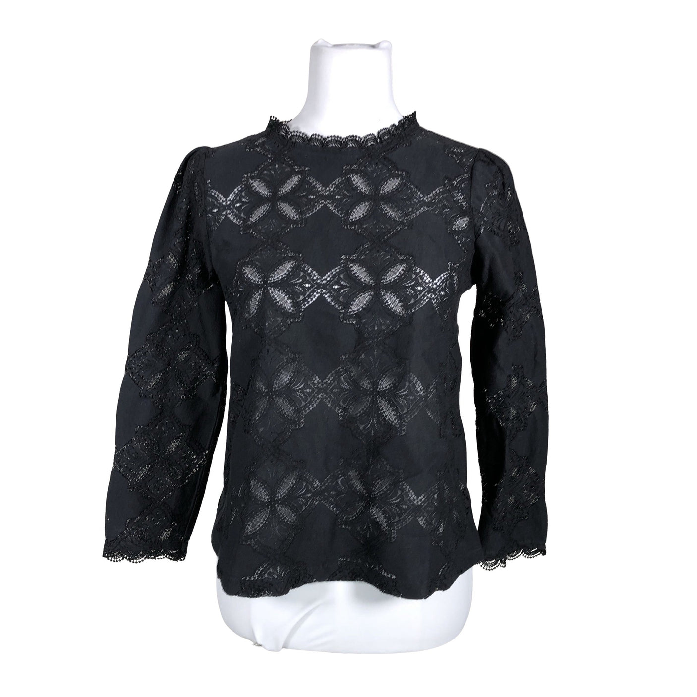Unisex Grace & Mila - Pluus, suurus 36 - Must (1)