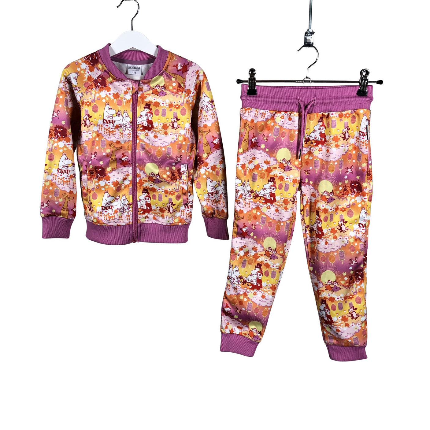 Unisex Moomin by Martinex - Spordirõivad, suurus 104 - 110 - Oranž (1)