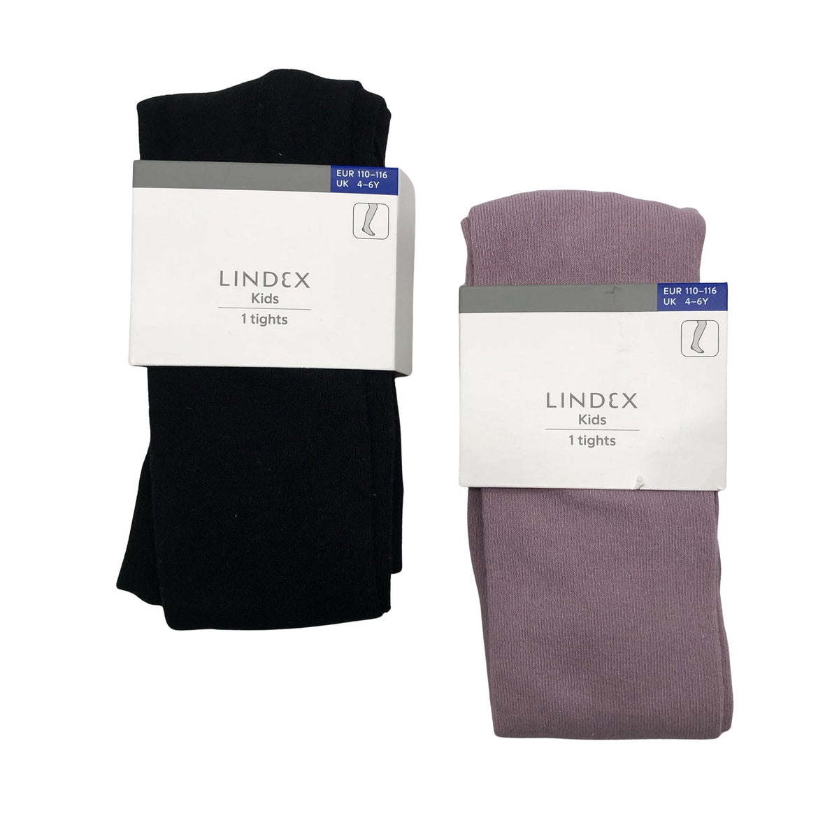Unisex Lindex - Sukkpüksid, paksud, suurus 110 - 116 - Lilla (1)