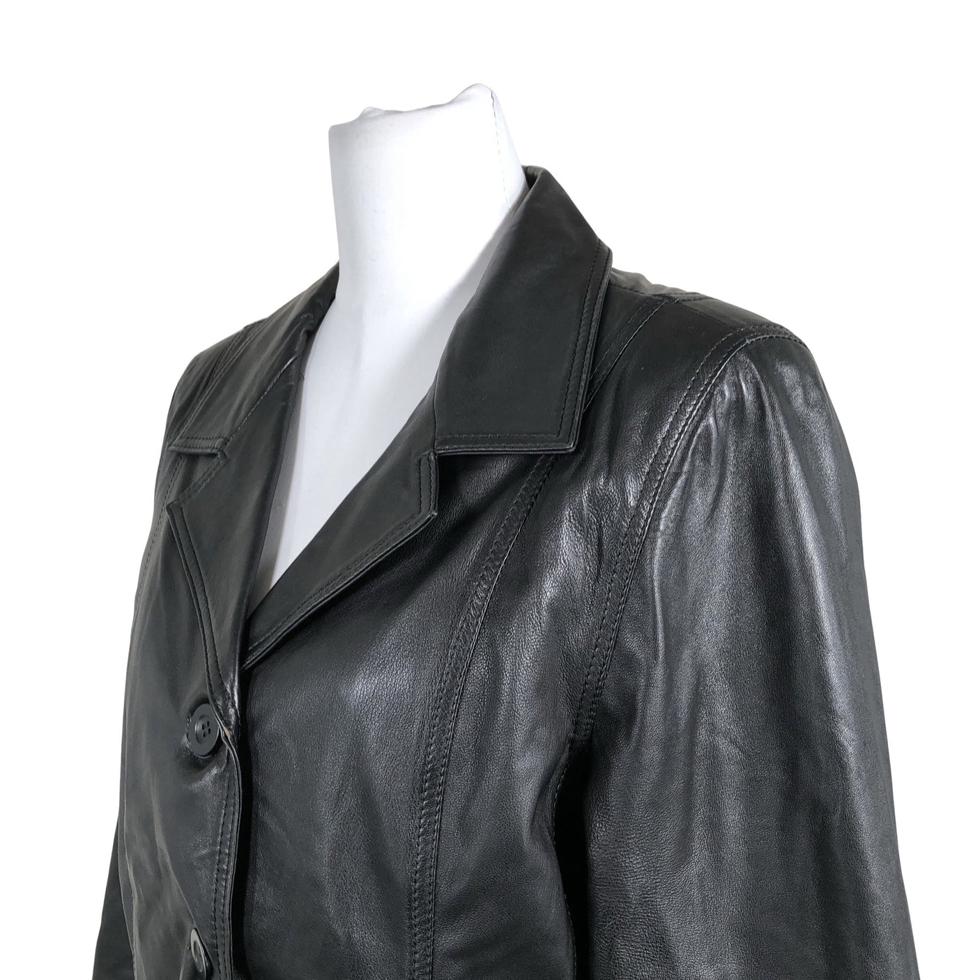 Unisex Jofama - Nahktagi, suurus 40 - Must (2)