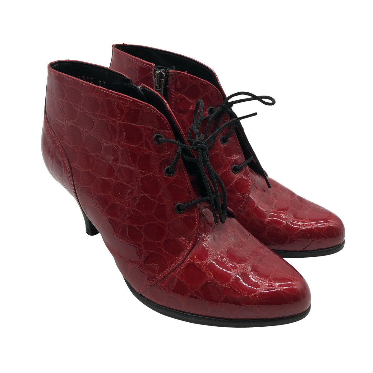 Unisex Janita - Poolsaapad, suurus 37 - Punane (2)