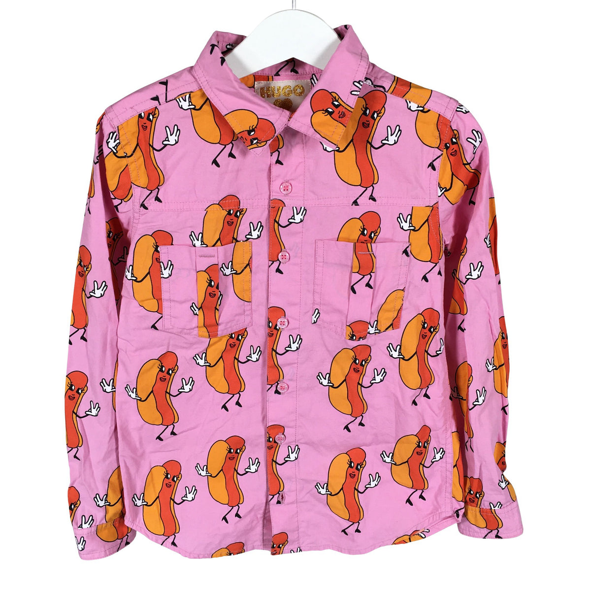 Unisex Hugo Loves Tiki - Triiksärk, suurus 110 - 116 - Roosa (1)