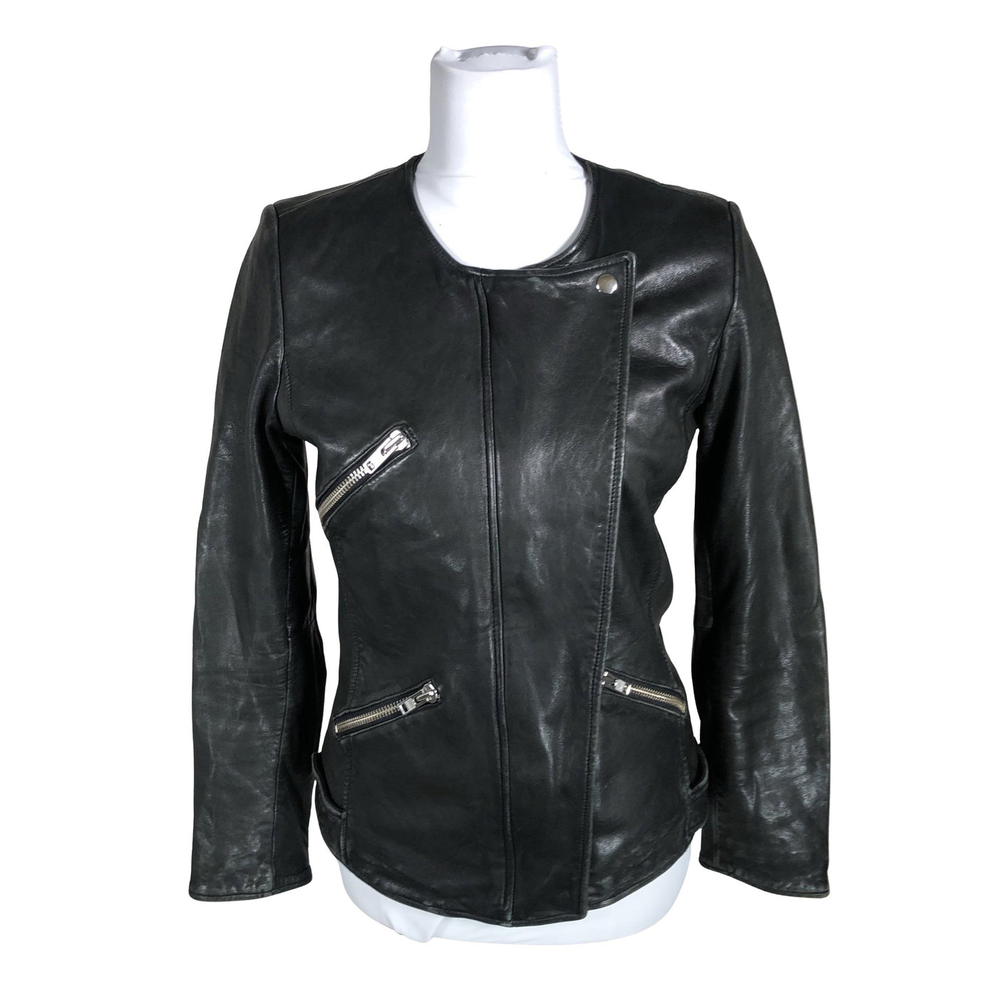 Unisex Isabel Marant Étoile - Nahktagi, suurus 36 - Must (1)