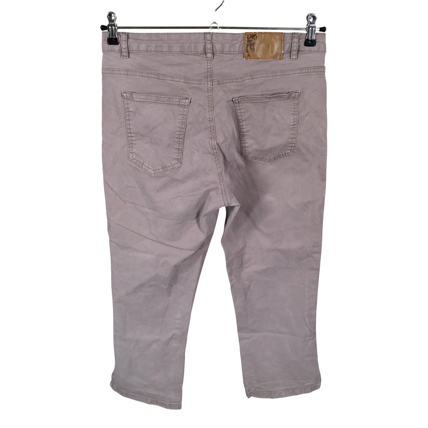 Unisex Nanso - Mittevenivad poolpikad püksid, suurus 40 - Pruun (2)