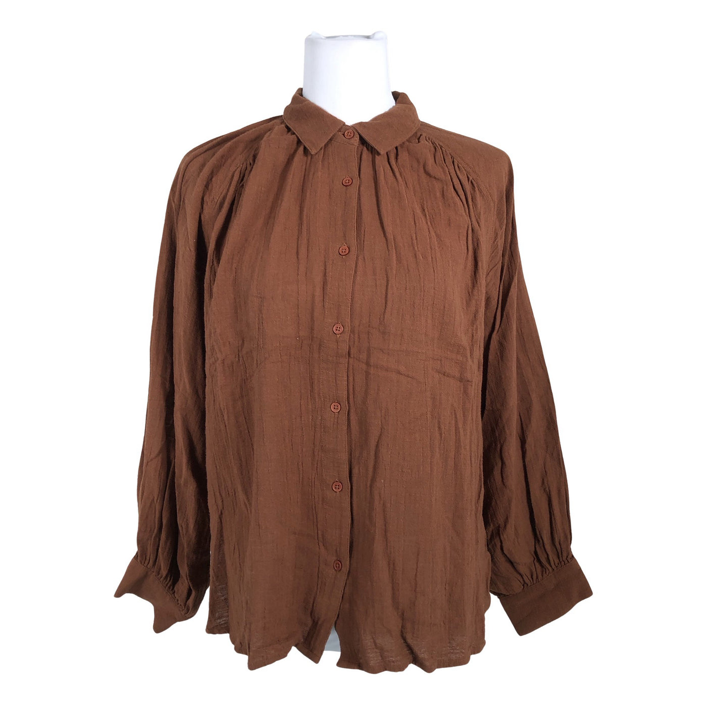 Unisex Indi & Cold - Pluus, suurus 40 - Pruun (1)