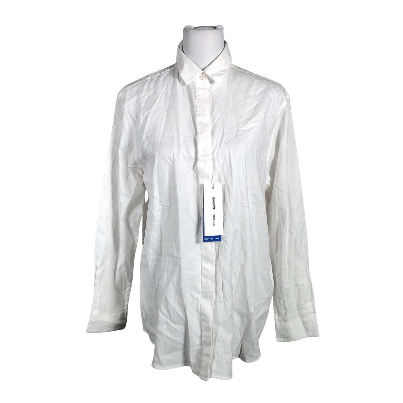 Unisex Samsoe&Samsoe - Triiksärk, suurus 38 - Valge (1)