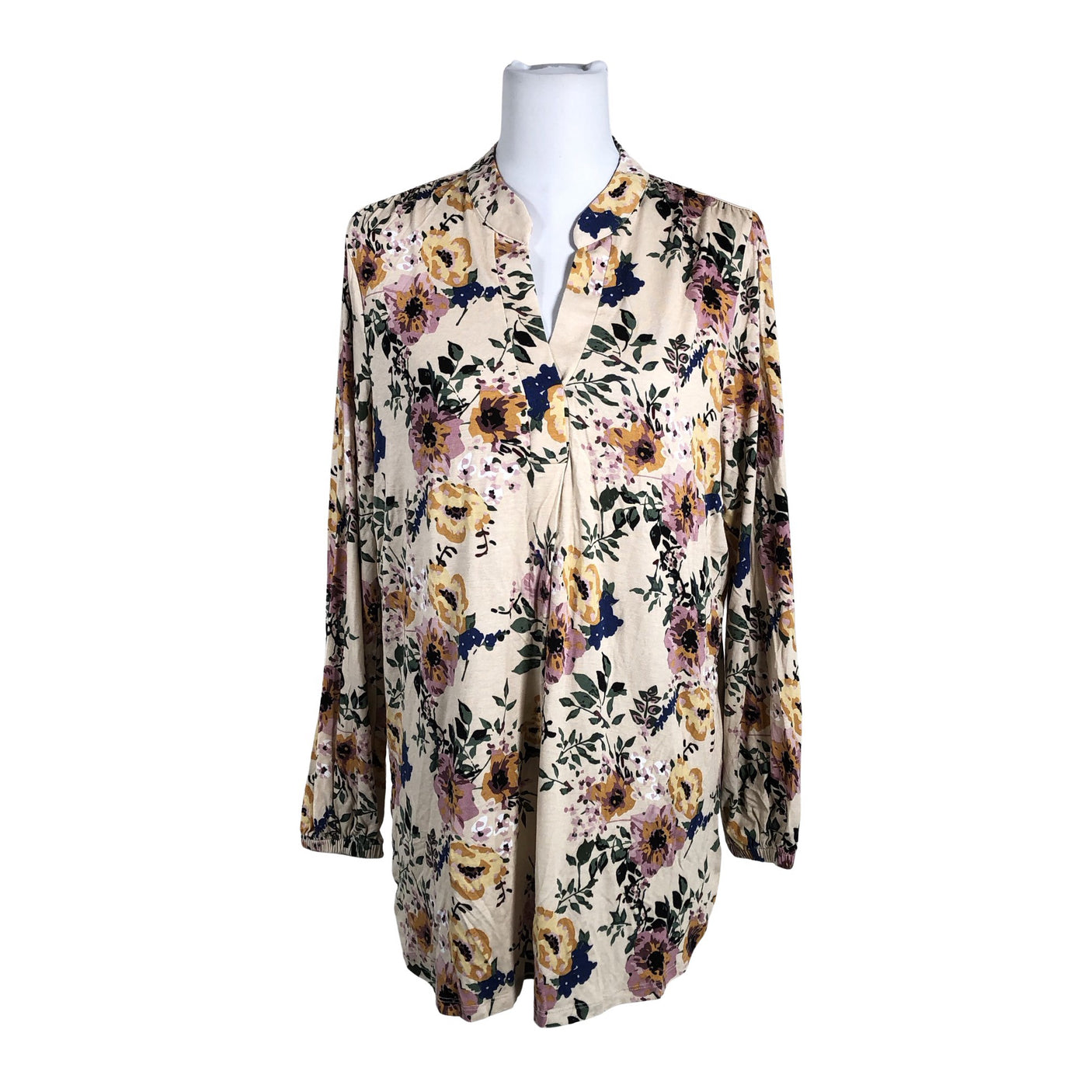 Unisex Happy Holly - Trikotaažist tuunika, suurus 40 - Beige (1)