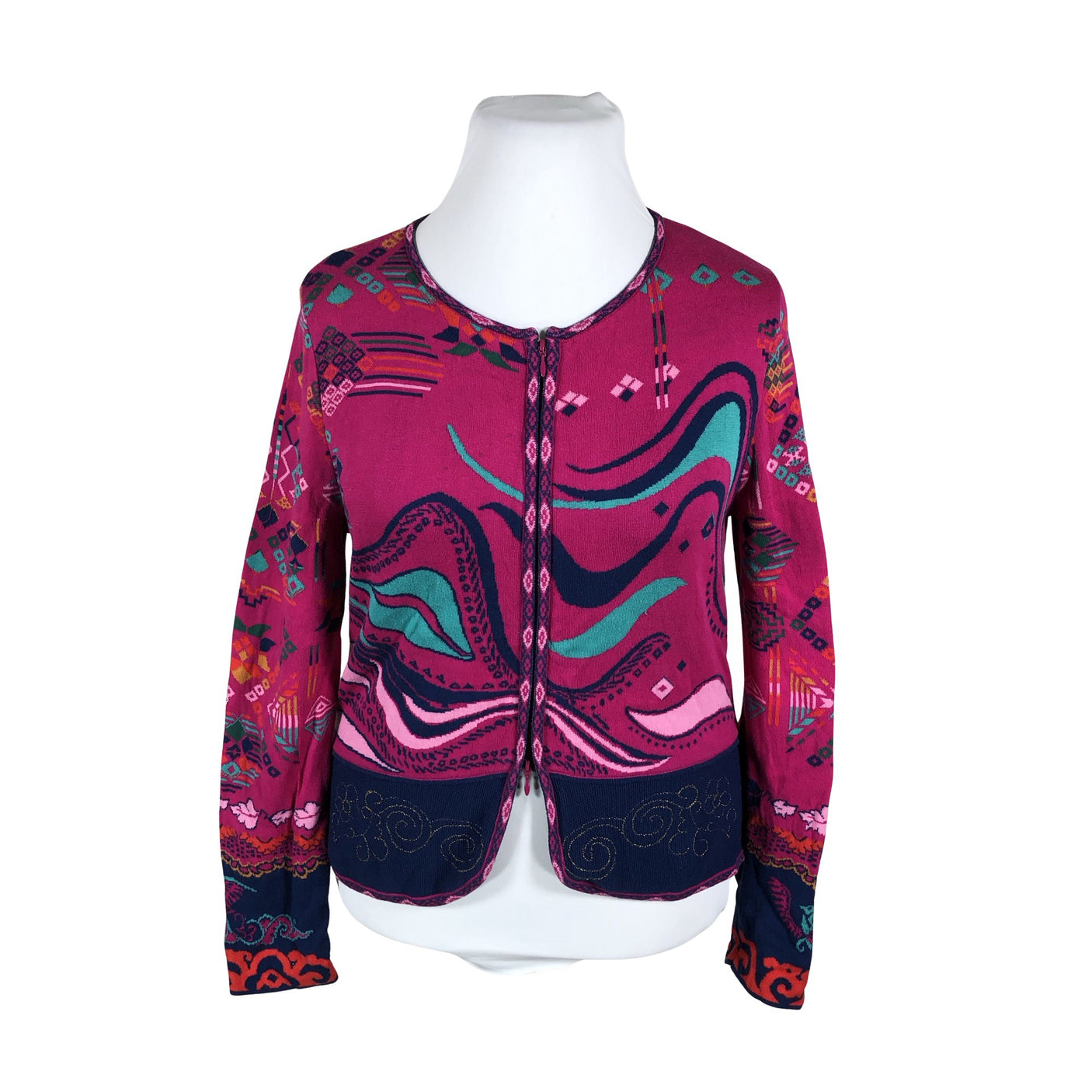 Unisex IVKO - Kardigan, suurus 44 - Roosa (1)