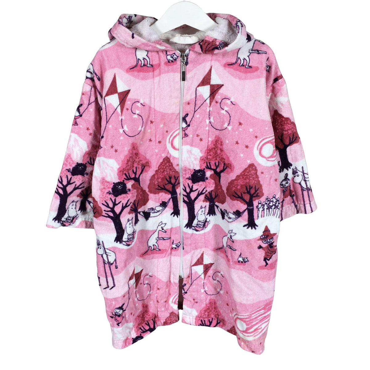 Unisex Moomin by Martinex - Hommikumantel, suurus 98 - 104 - Heleroosa (1)