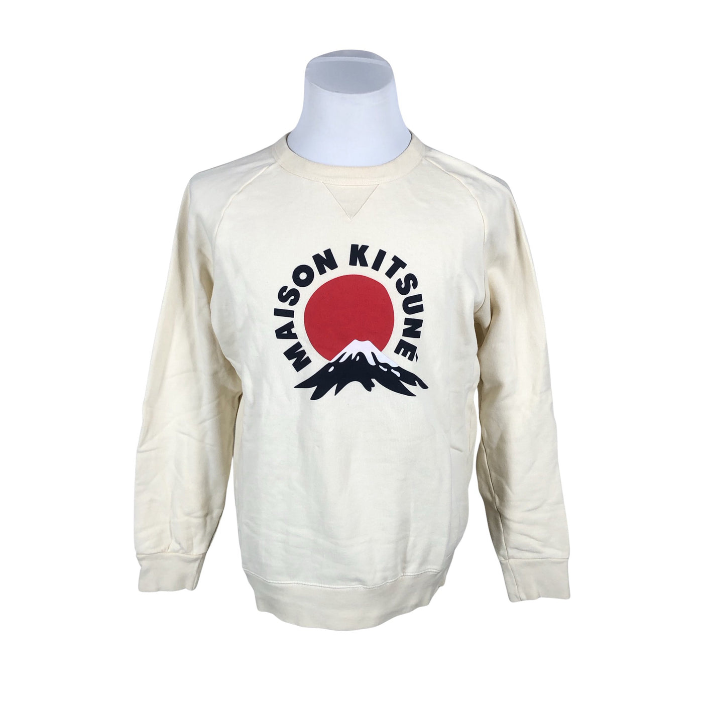 Unisex Maison Kitsuné - Dressikangast pluus, suurus L - Beige (1)