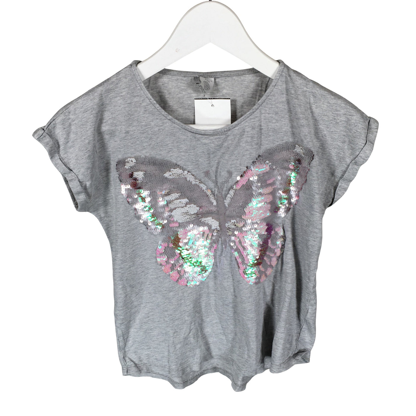 Unisex Lindex - T-särk, suurus 146 - 152 - Hall (1)