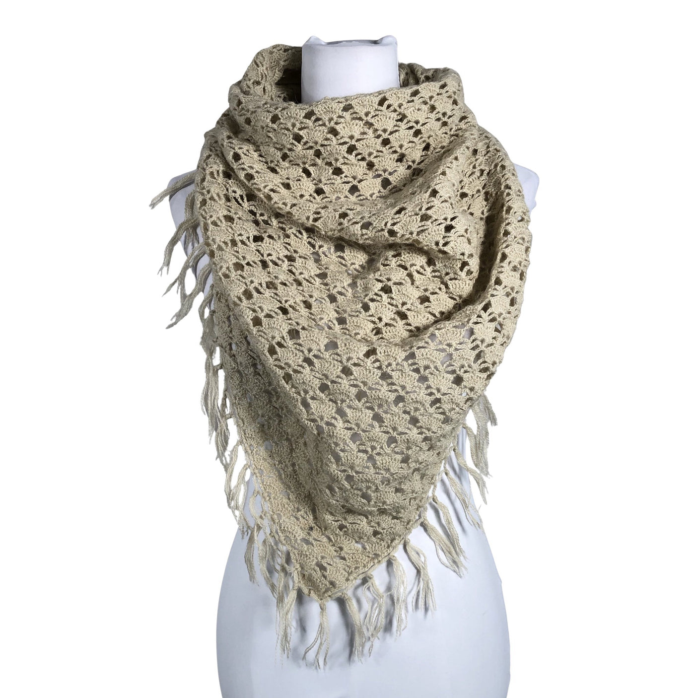 Unisex Handmade - Õhuke sall, suurus Ei kokoa - Pruun (1)