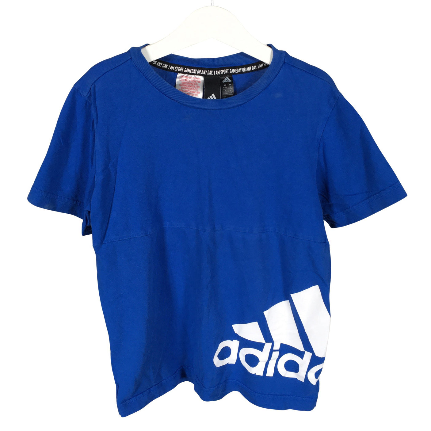 Unisex Adidas - T-särk, suurus 134 - 140 - Sinine (1)