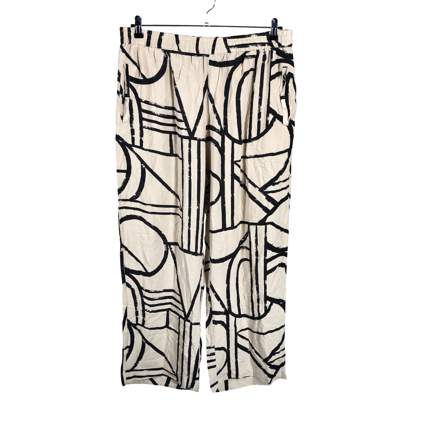 Unisex Lindex - Mittevenivad püksid, suurus 50 - Pruun (1)