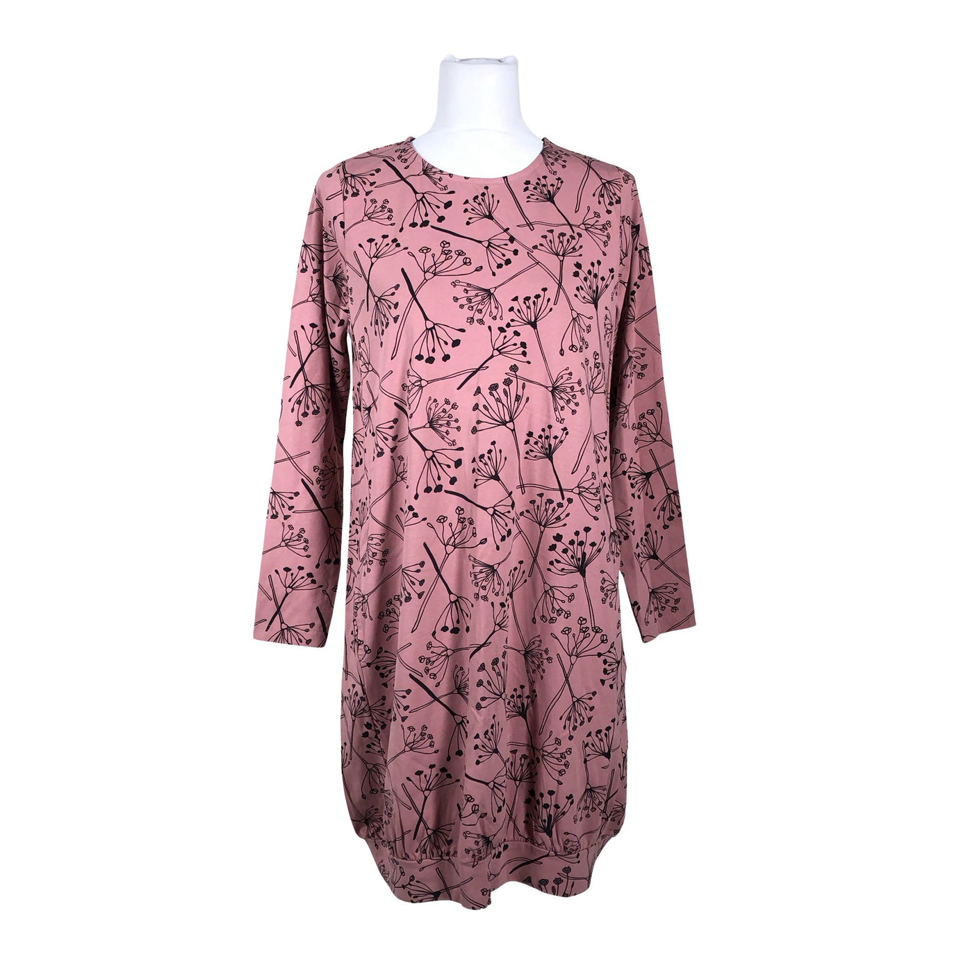 Unisex NOSH - Trikotaažist kleit, suurus 38 - Roosa (1)