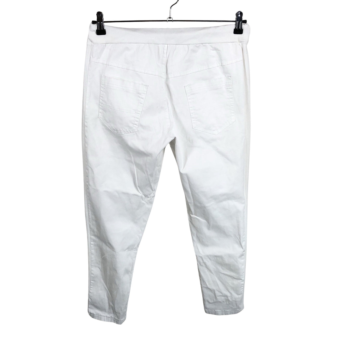 Unisex Perfect Jeans - Teksad, suurus 36 - Valge (2)