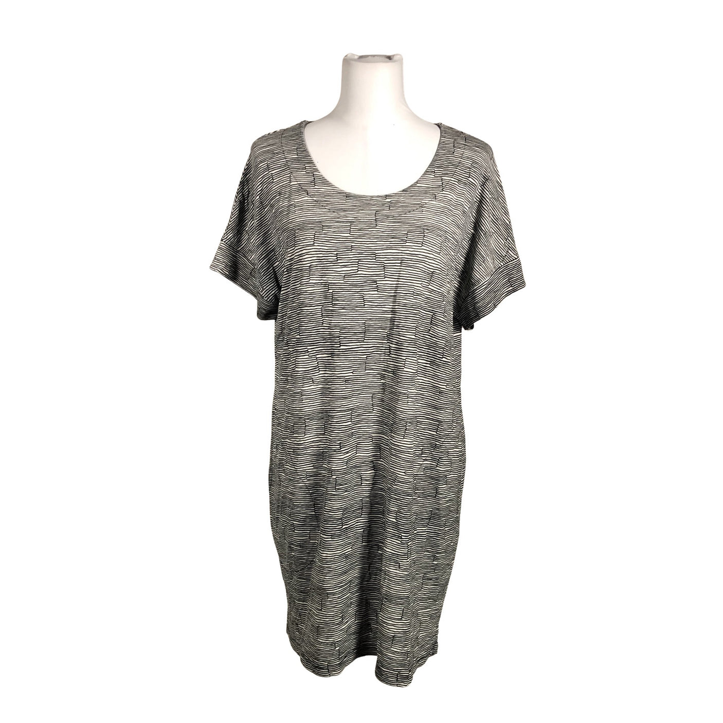 Unisex Nanso - Trikotaažist kleit, suurus 38 - Must (1)