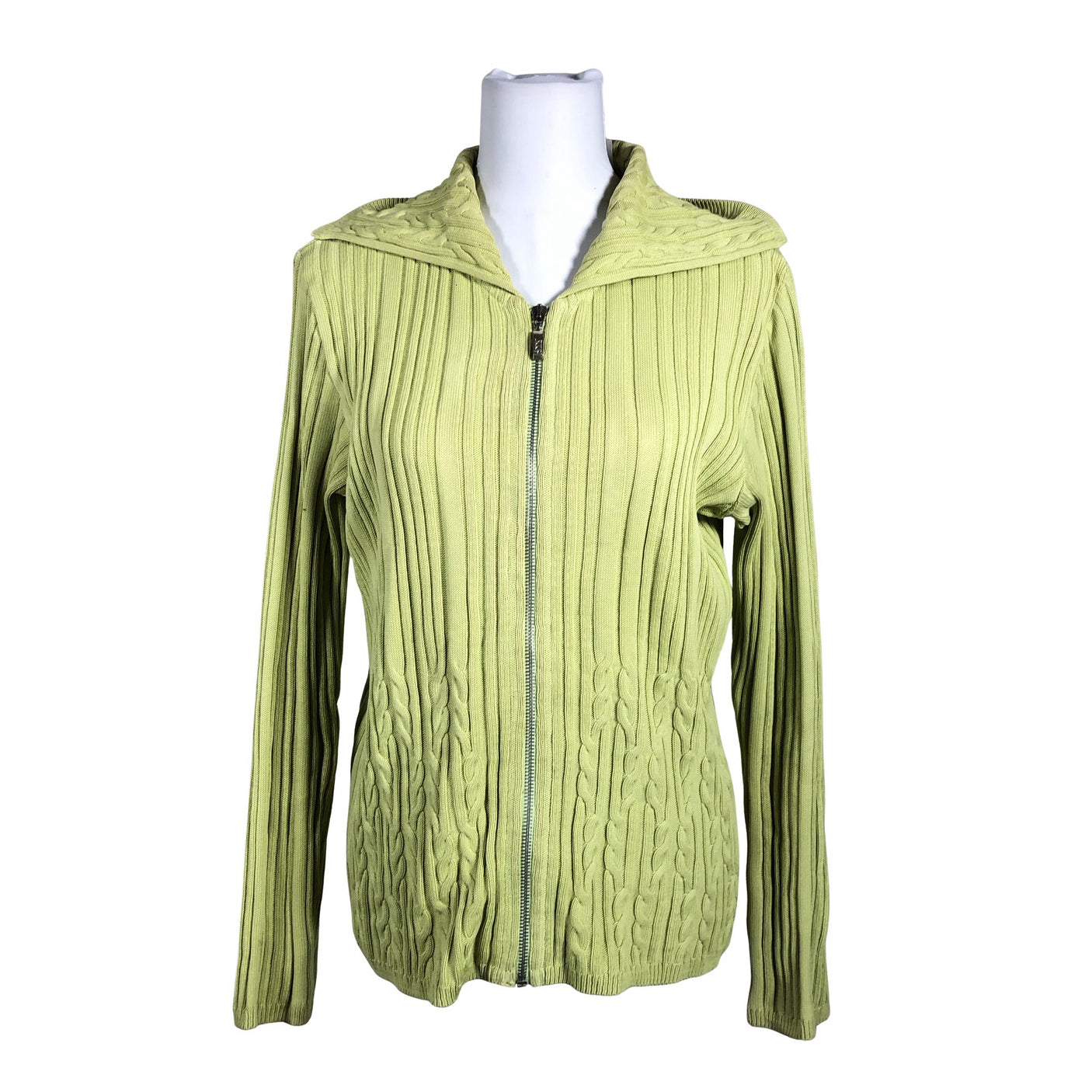 Unisex Anne Linnonmaa - Kardigan, suurus 38 - Roheline (1)