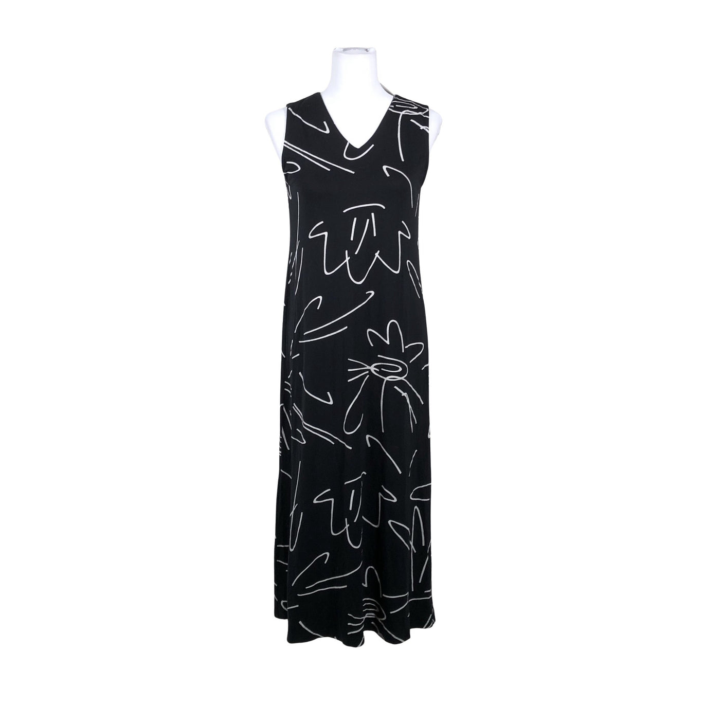 Unisex Nanso - Trikotaažist kleit, suurus 38 - Must (1)