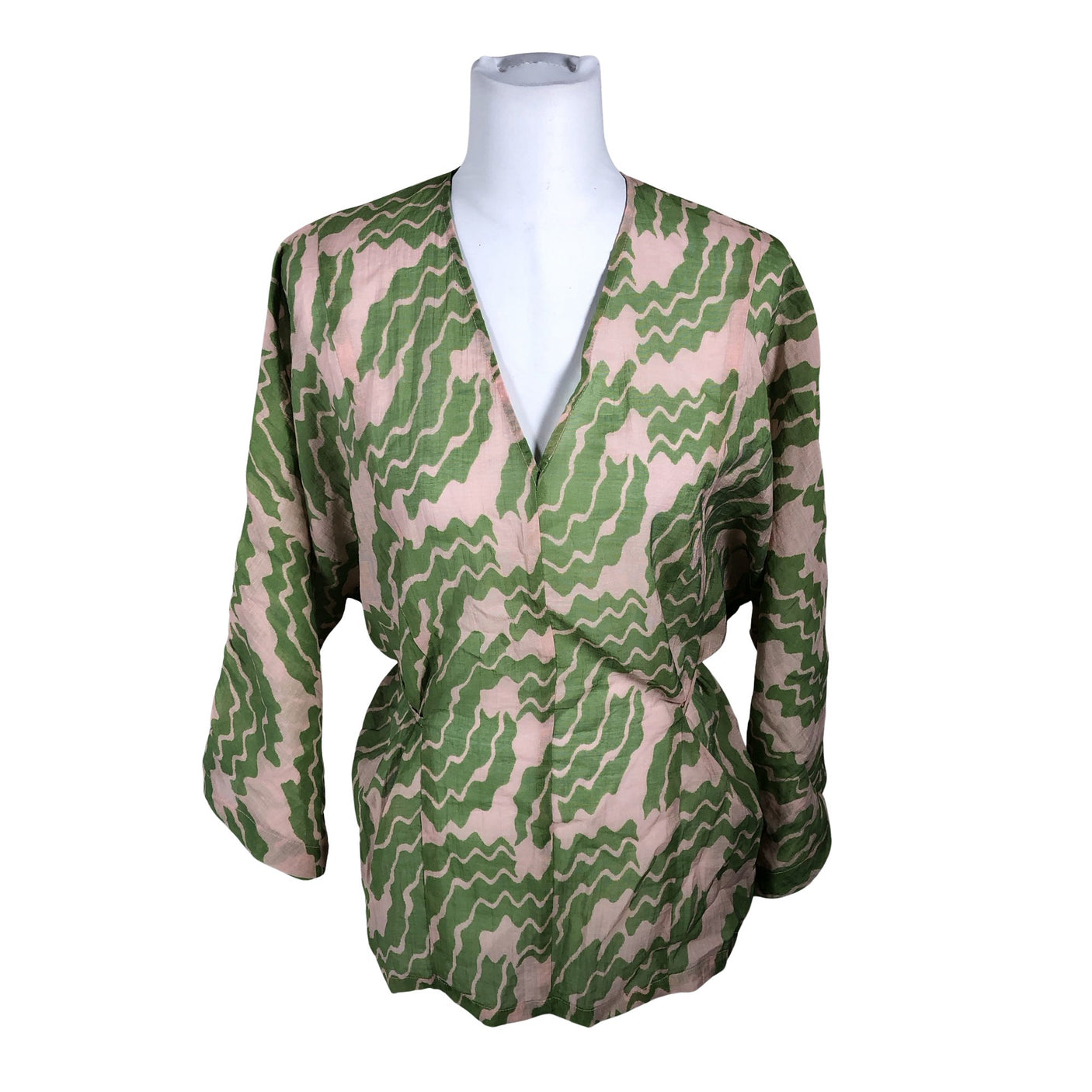 Unisex Lindex - Pluus, suurus 36 - Beige (1)