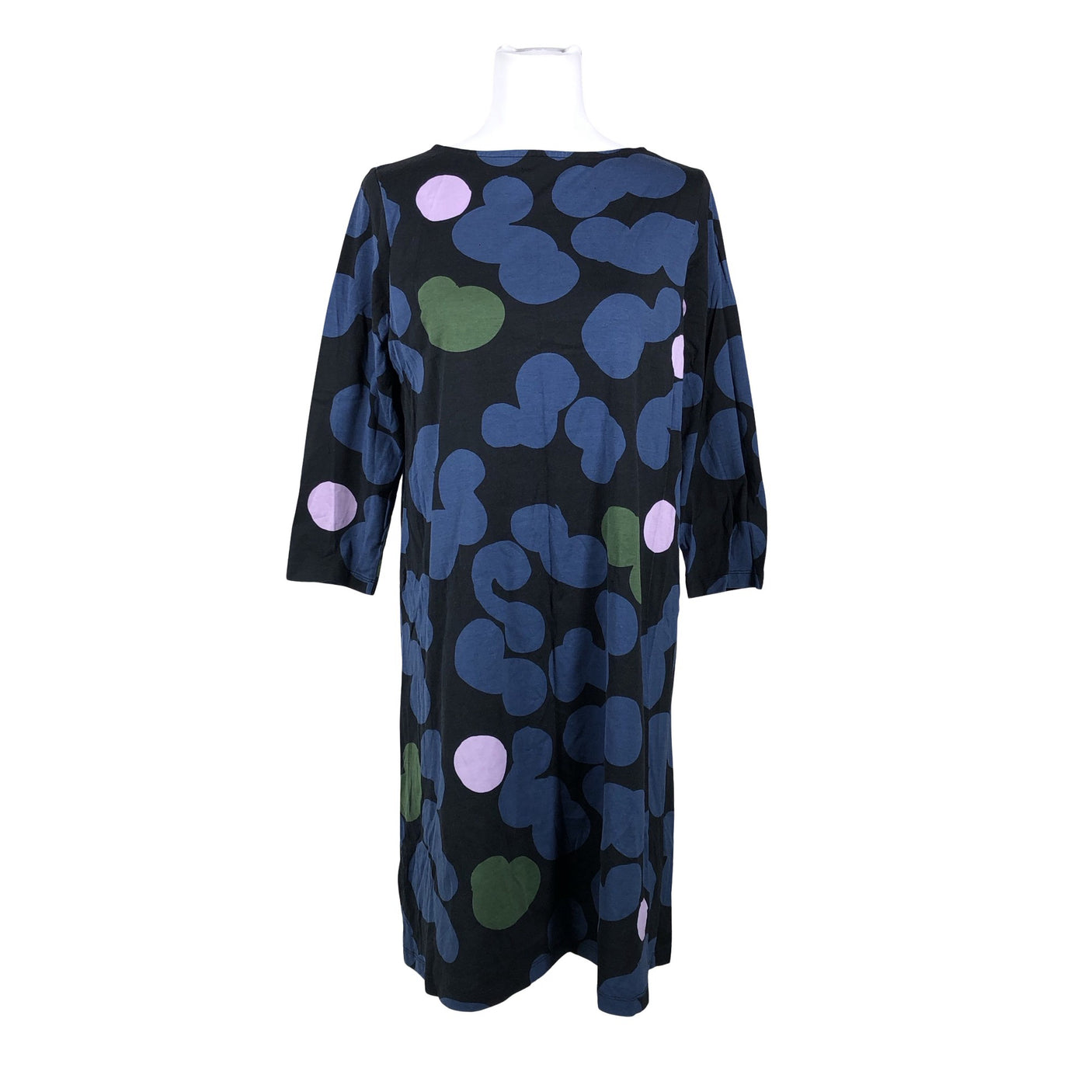 Unisex Marimekko - Trikotaažist kleit, suurus 40 - Sinine (1)