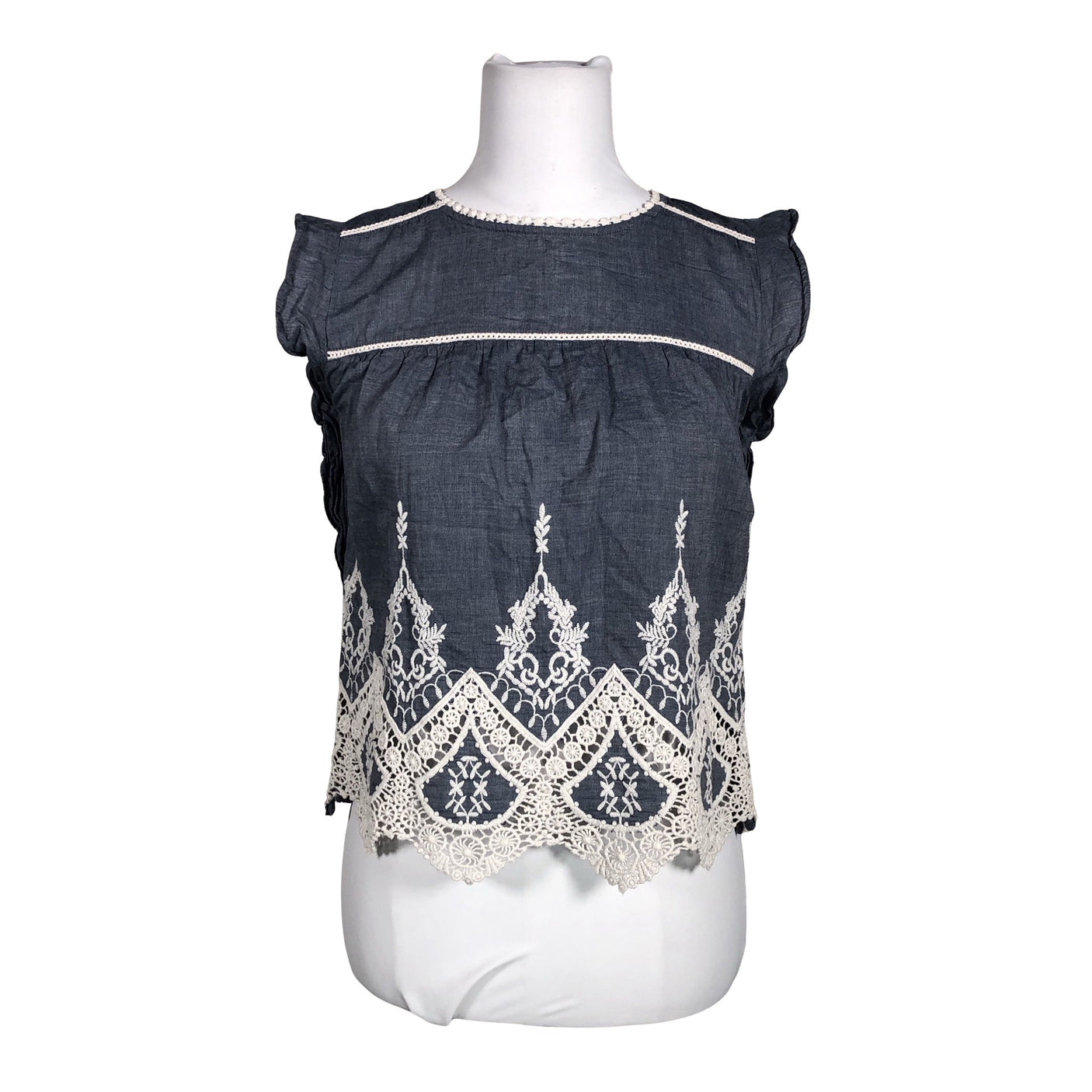 Unisex Abercrombie&Fitch - Topp, suurus 34 - Sinine (1)
