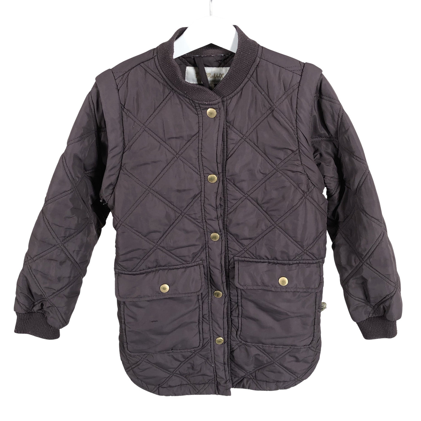 Unisex POMPdeLUX - Tepitud jope, suurus 122 - 128 - Pruun (1)